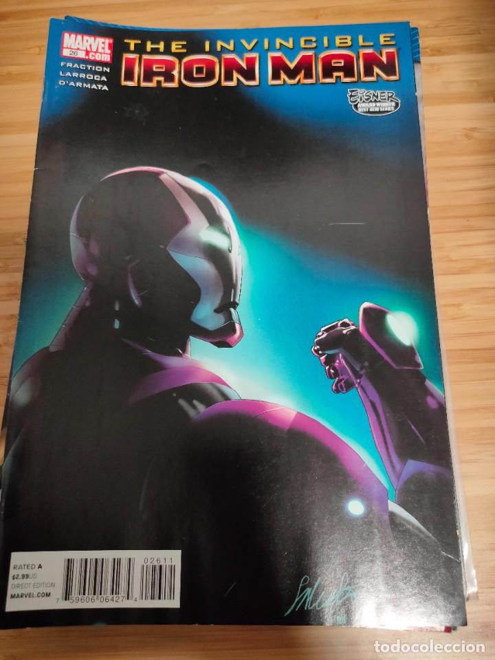 C&oacute;mics: The Invincible Iron Man 26 (2008 Series) Marvel - Foto 1