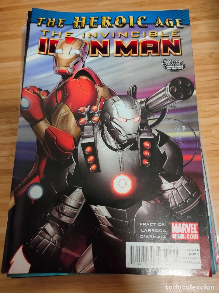 C&oacute;mics: The Invincible Iron Man 27 (2008 Series) Marvel - Foto 1