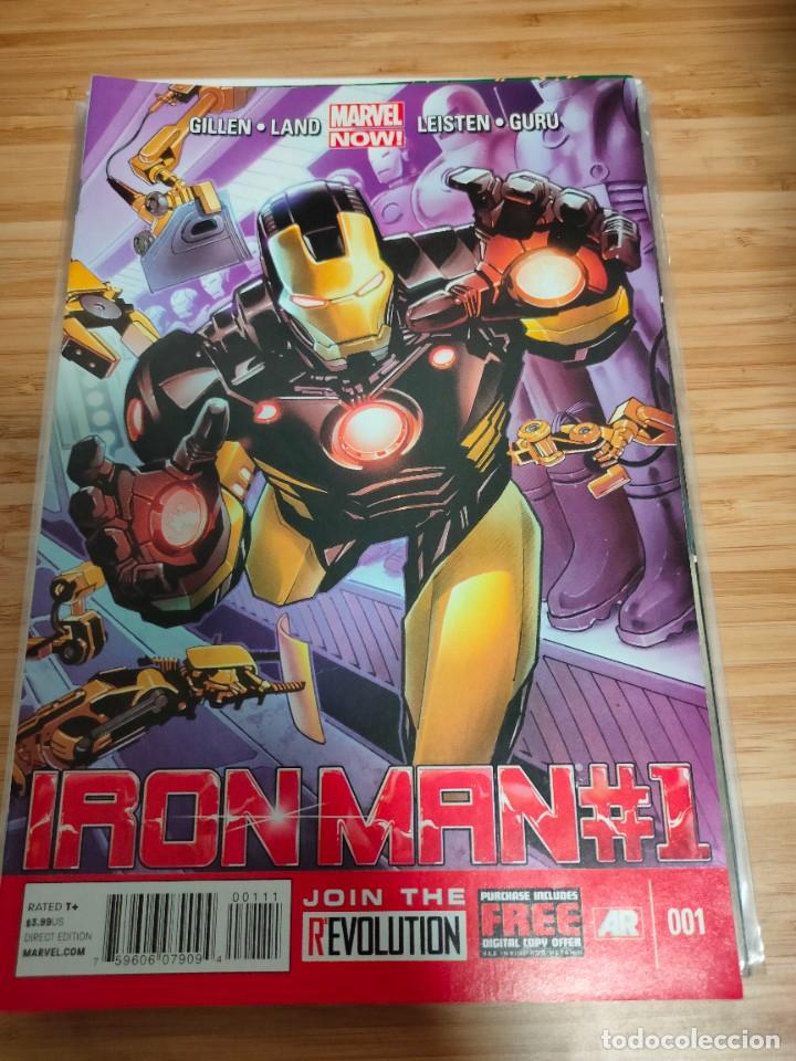 C&oacute;mics: Iron Man 1 (2013 Series) Marvel Now - Foto 1