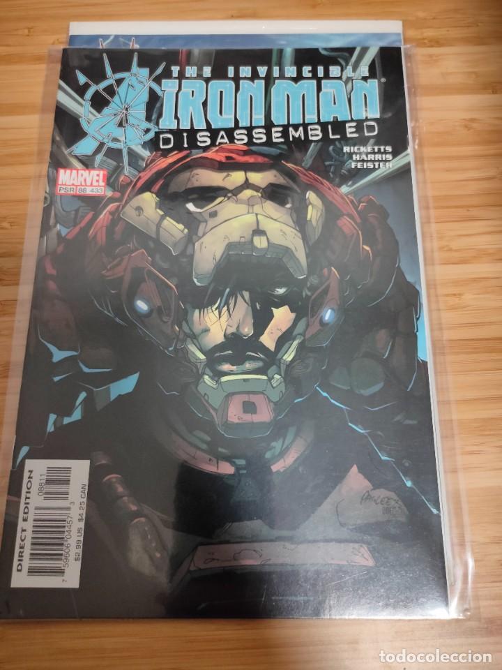 C&oacute;mics: The Invincible Iron Man 88 433 Marvel Disassembled - Foto 1