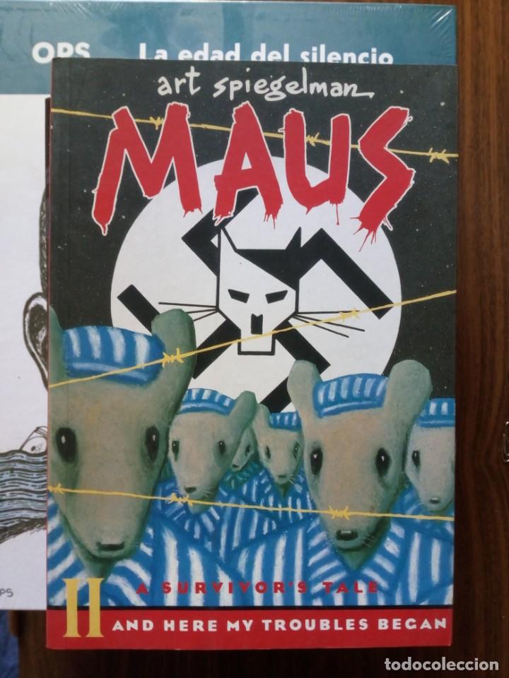 C&oacute;mics: Maus II A survivor's tale. And here my troubles began (en ingl&eacute;s)