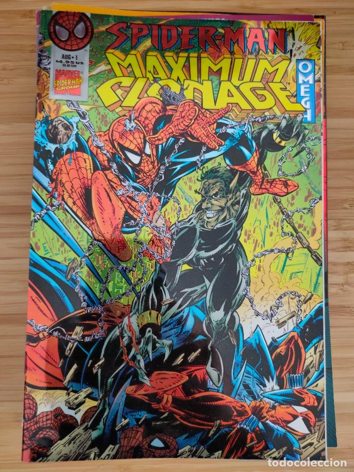 C&oacute;mics: Spider Man Maximum Clonage Omega Marvel - Foto 1
