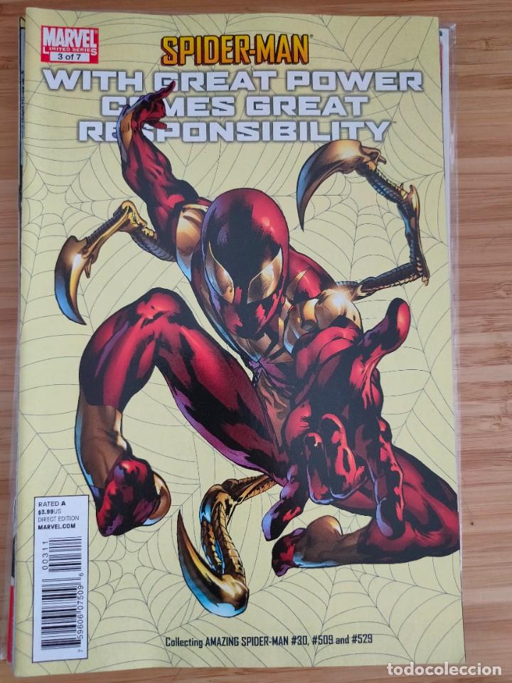 C&oacute;mics: Spider Man With Great Power Comes Great Responsibility 3 Marvel - Foto 1