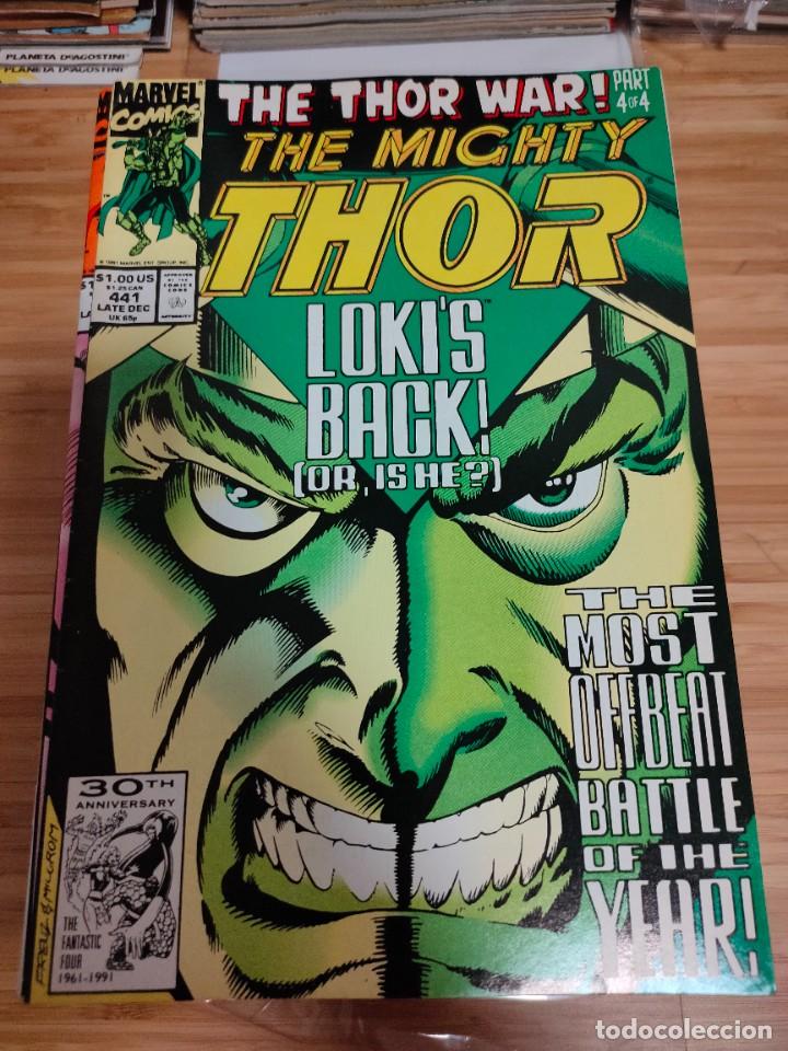 C&oacute;mics: The Mighty Thor 441 vol 1 Marvel - Foto 1