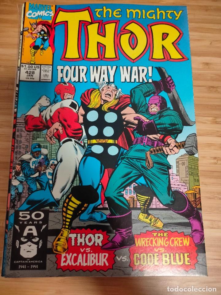 C&oacute;mics: The Mighty Thor 428 vol 1 Marvel - Foto 1
