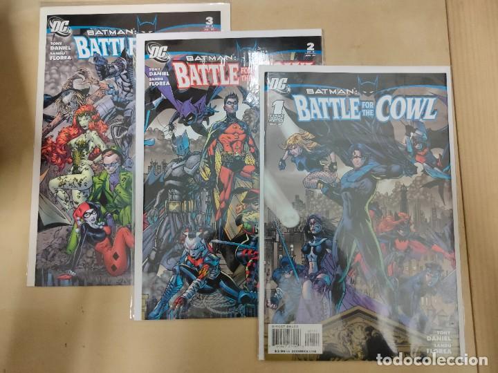 C&oacute;mics: Batman Battle for the Cowl Complete 1 2 3 DC 2009 - Foto 1