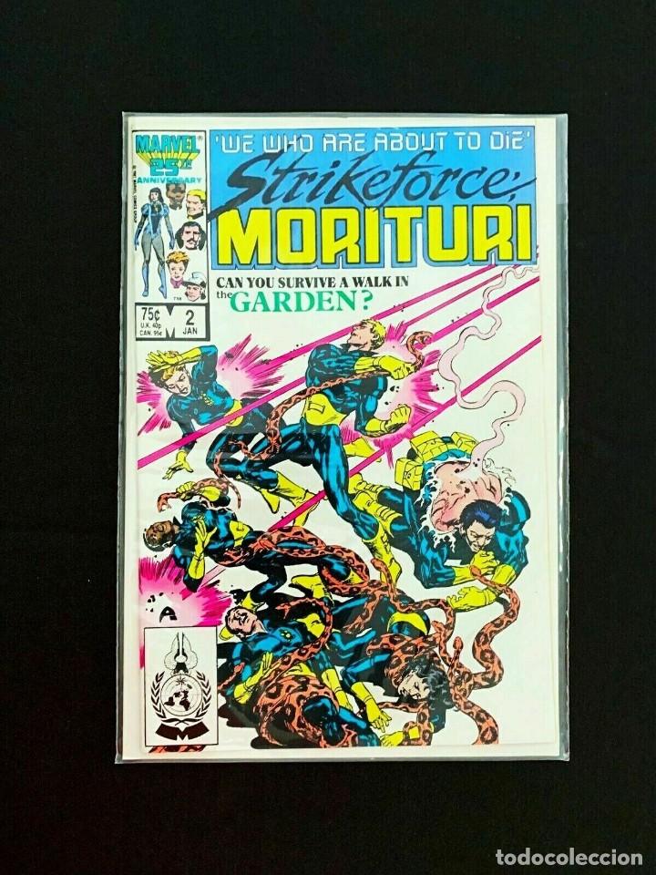 C&oacute;mics: Strikeforce: Morituri #2 Marvel Comics 1987 - Foto 1