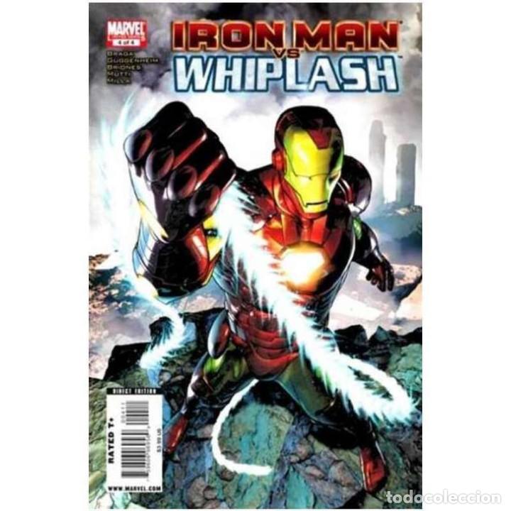 C&oacute;mics: IRON MAN VS WHIPLASH 4. MARVEL COMICS. - Foto 1