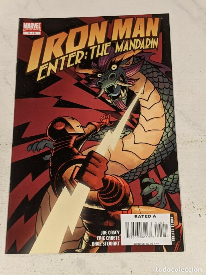 C&oacute;mics: Iron Man ENTER THE MANDARIN #5 March 2008 Marvel Comics - Foto 1