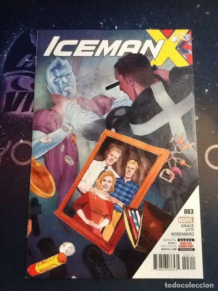 C&oacute;mics: Iceman #3 MARVEL Comics. X-MEN. - Foto 1