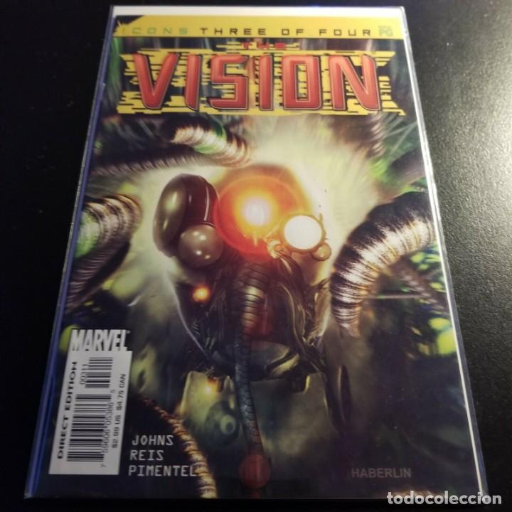 C&oacute;mics: The Vision #3 2002 Marvel Comics - Foto 1
