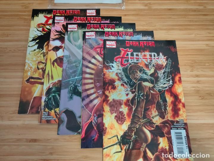 C&oacute;mics: Elektra Dark Reign 1 2 3 4 5 Completa Marvel 2009 - Foto 1