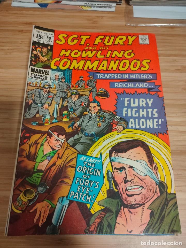 C&oacute;mics: Sgt. Fury and His Howling Commandos 89 Marvel 1971 - Foto 1
