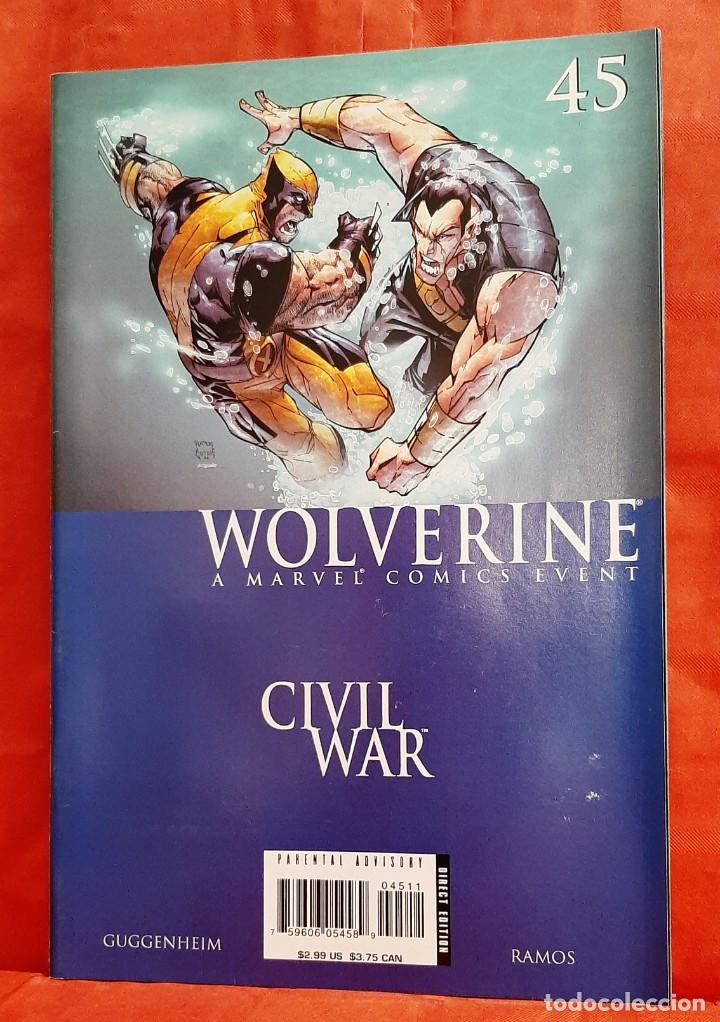 C&oacute;mics: WOLVERINE (2003), 42 a 49 Civil War - Marvel Comics - Foto 4