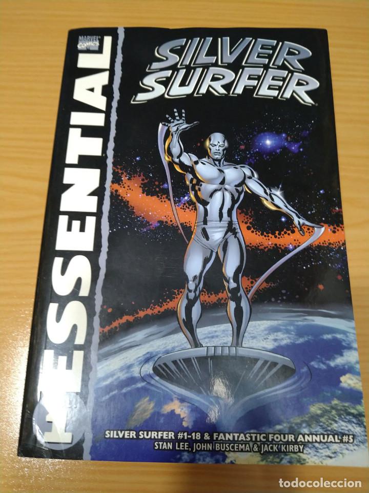 Comics: MARVEL ESSENTIAL SILVER SURFER VOL 1 STAN LEE, JOHN BUSCEMA, JACK KIRBY 19 COMIC BOOK B/N