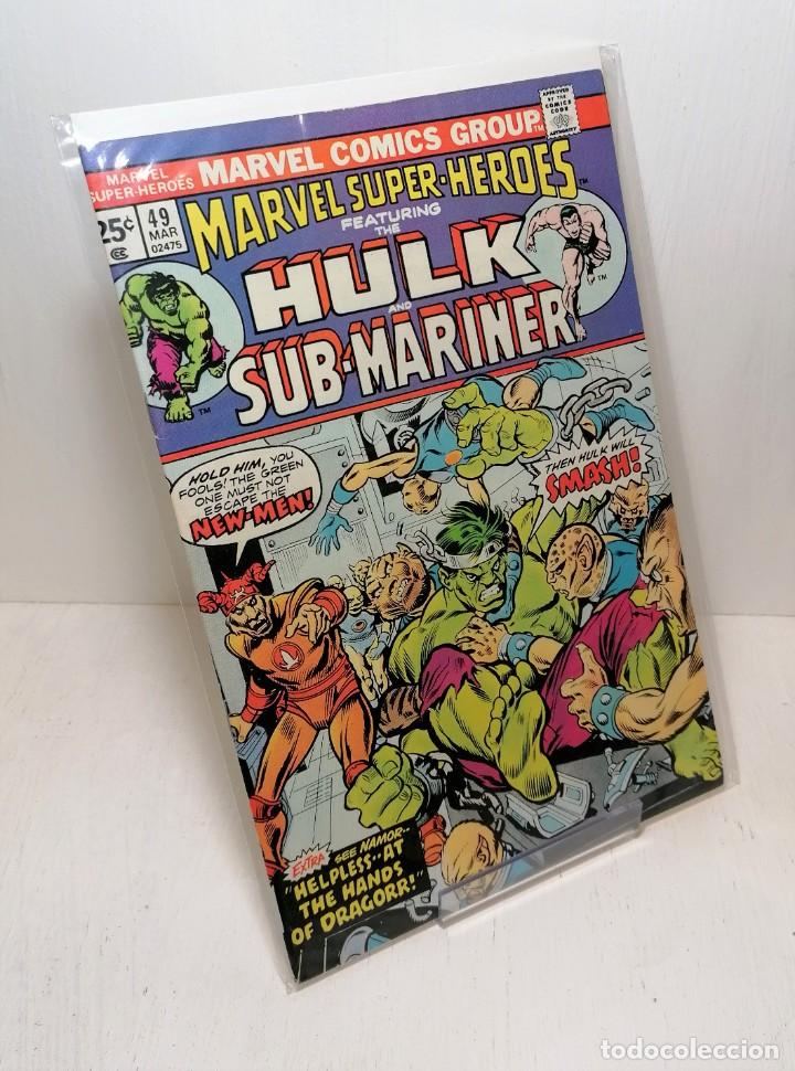 C&oacute;mics: Comic &rdquo;hulk and submariner&rdquo; edit. marvel comics group - Foto 1