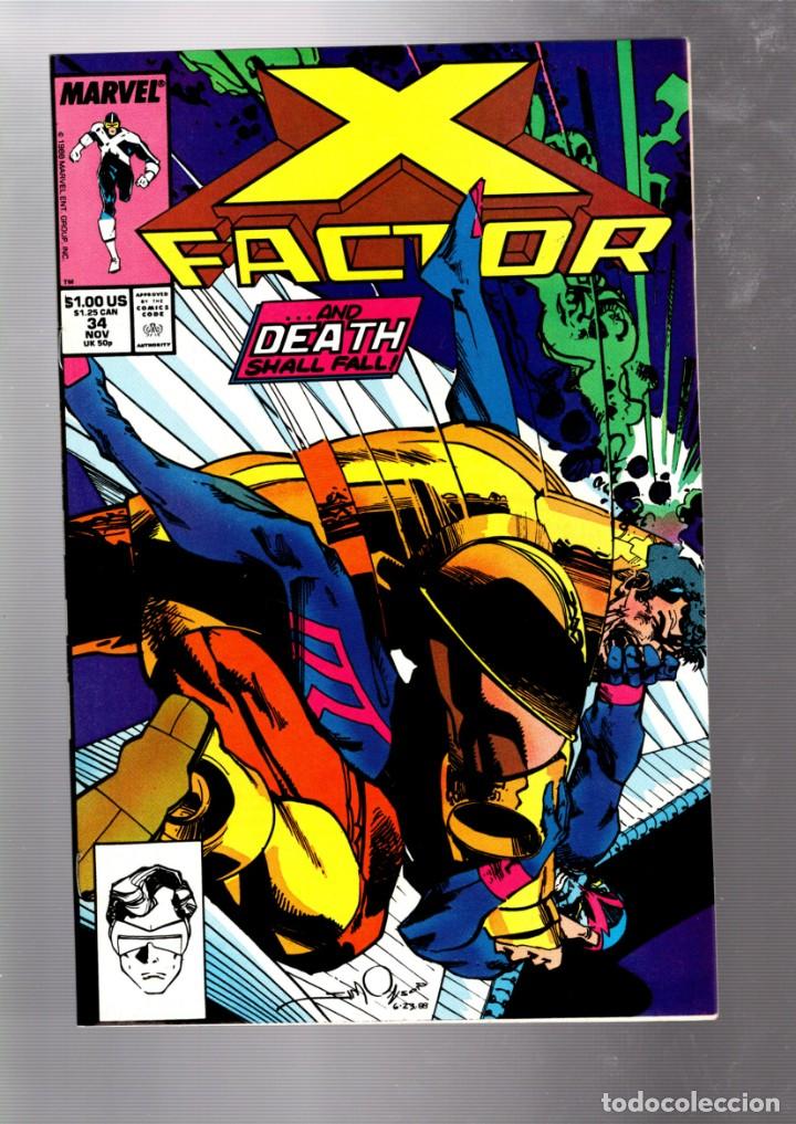 C&oacute;mics: X-FACTOR 34 - MARVEL 1988 VFN/NM / WALTER SIMONSON - Foto 1