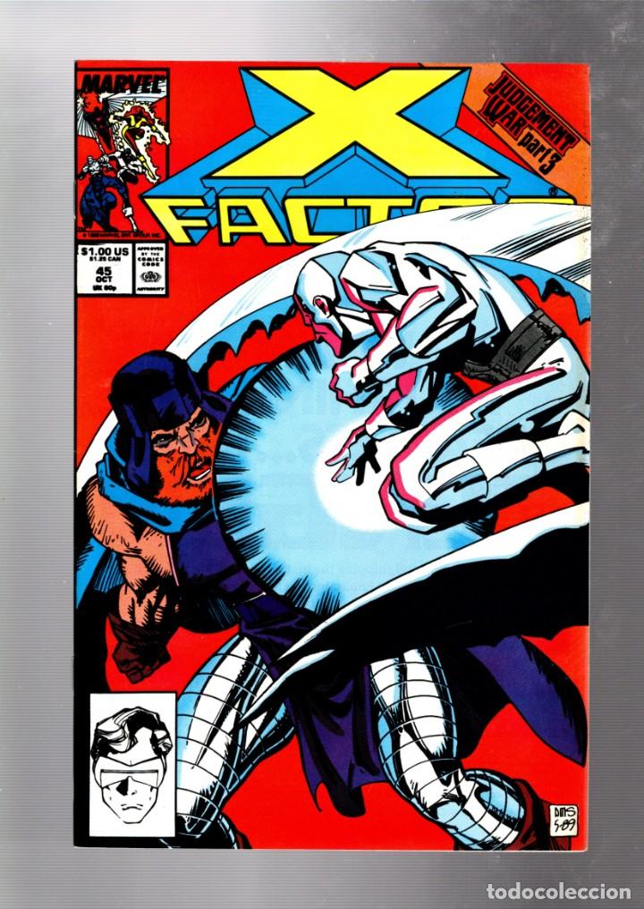 C&oacute;mics: X-FACTOR 45 - MARVEL 1989 VFN/NM / SIMONSON & SMITH / JUDGMENT WAR / CELESTIALS - Foto 1