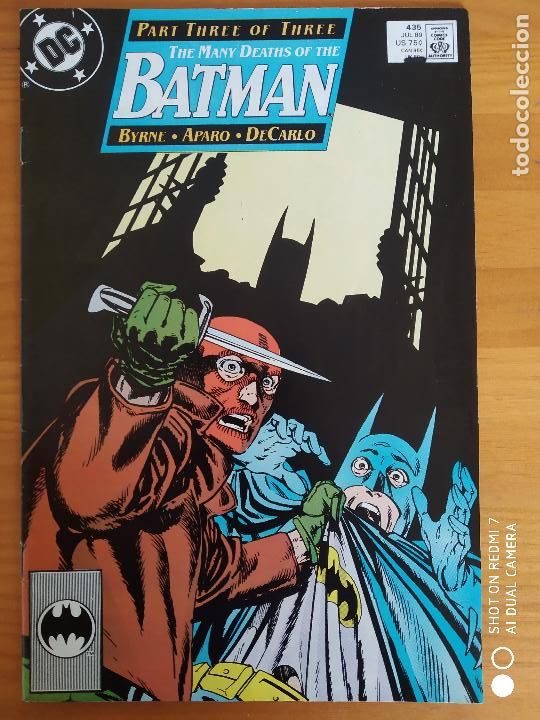 C&oacute;mics: BATMAN N&ordm; 435 - 1989 - DC - EN INGLES (M1) - Foto 1