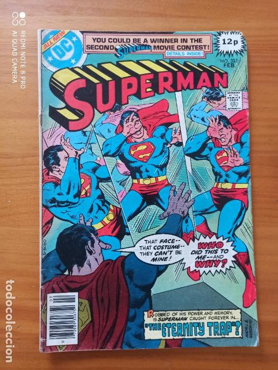 C&oacute;mics: SUPERMAN N&ordm; 332 - DC - EN INGLES (Y2) - Foto 1