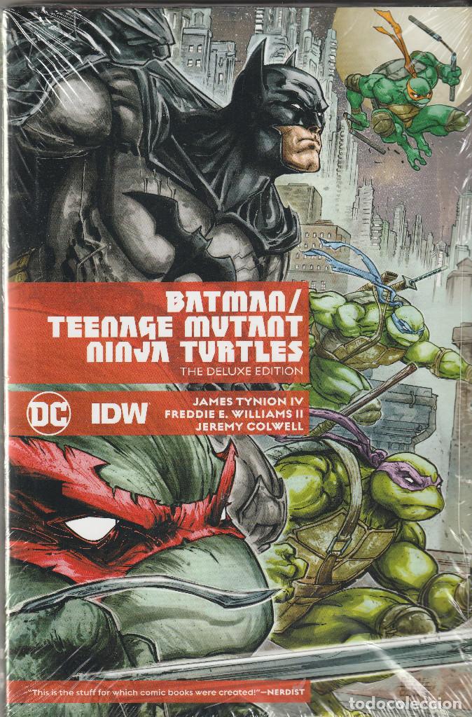 C&oacute;mics: BATMAN TMNT DELUXE EDITION HC - Foto 1