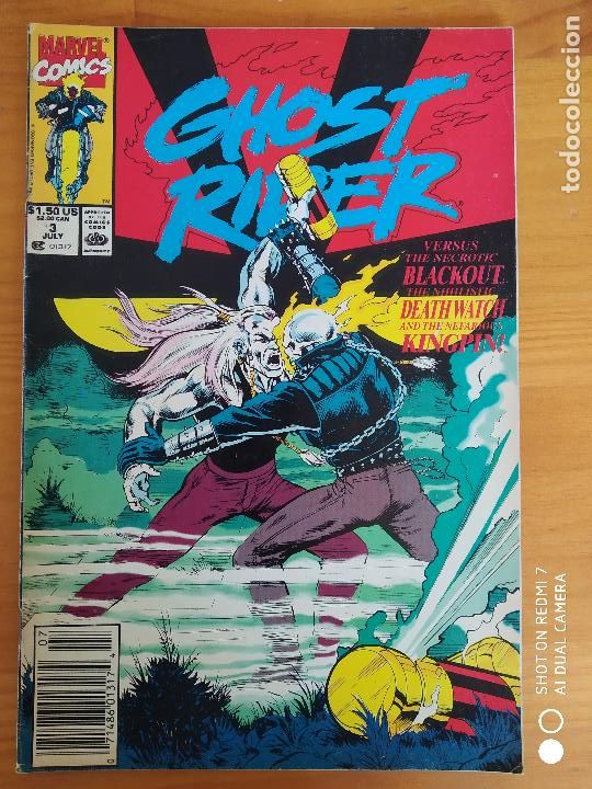 C&oacute;mics: GHOST RIDER N&ordm; 3 - MARVEL - EN INGLES (X) - Foto 1
