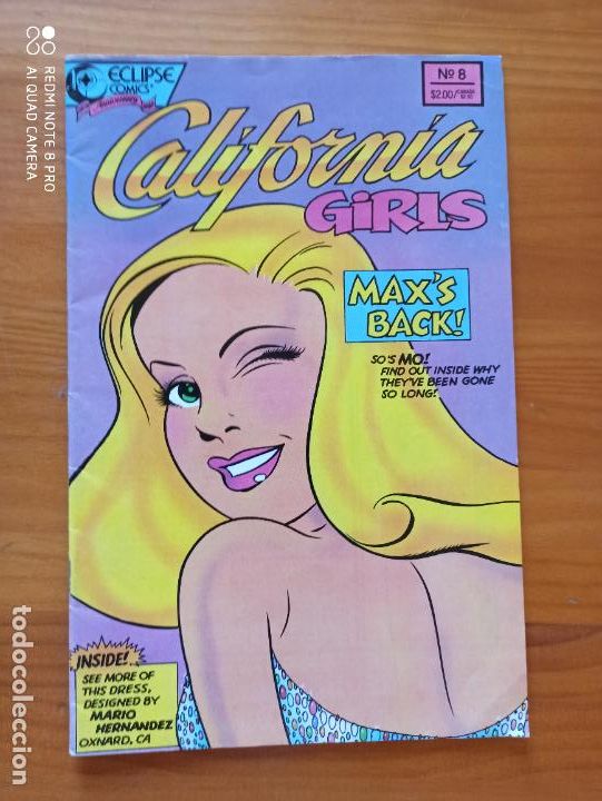 C&oacute;mics: CALIFORNIA GIRLS N&ordm; 8 - ECLIPSE COMICS - EN INGLES (S1) - Foto 1