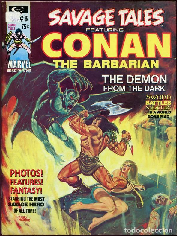 C&oacute;mics: Marvel. Savage tales. 3. - Foto 1