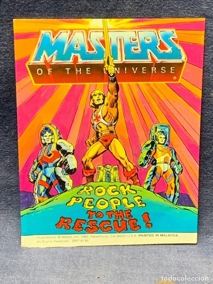 Cómics: MINI COMIC MASTERS OF THE UNIVERSE ROCK PEOPLE TO THE RESCUE 1985 MATTEL USA PRINTED MALAYSIA 13X10C - Foto 1 - 271815543
