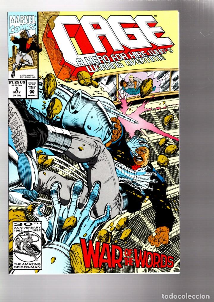 C&oacute;mics: CAGE 2 - MARVEL 1992 VFN/NM / POWER-MAN - Foto 1