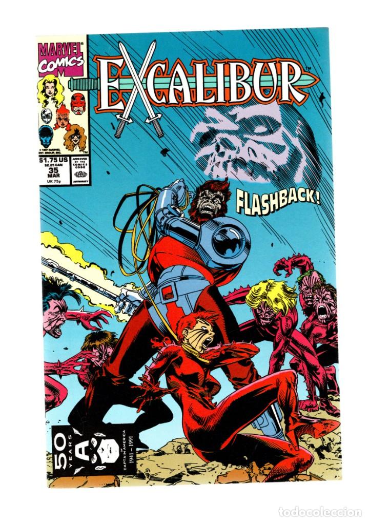 C&oacute;mics: EXCALIBUR 35 - MARVEL 1991 VFN/NM - Foto 1
