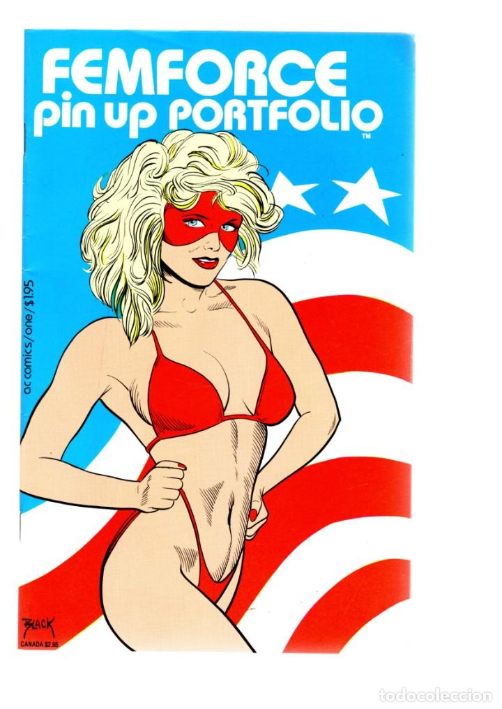 FEMFORCE PIN UO PORTFOLIO 1 - AMERICOMICS 1987 VFN- (Tebeos y Comics - Comics Lengua Extranjera - Comics USA)