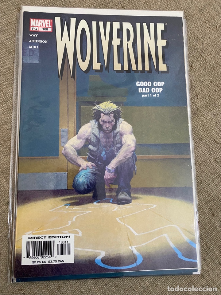 C&oacute;mics: WOLVERINE #188 (vol.2 2003) Tieri Johnso FN/VF - Foto 1