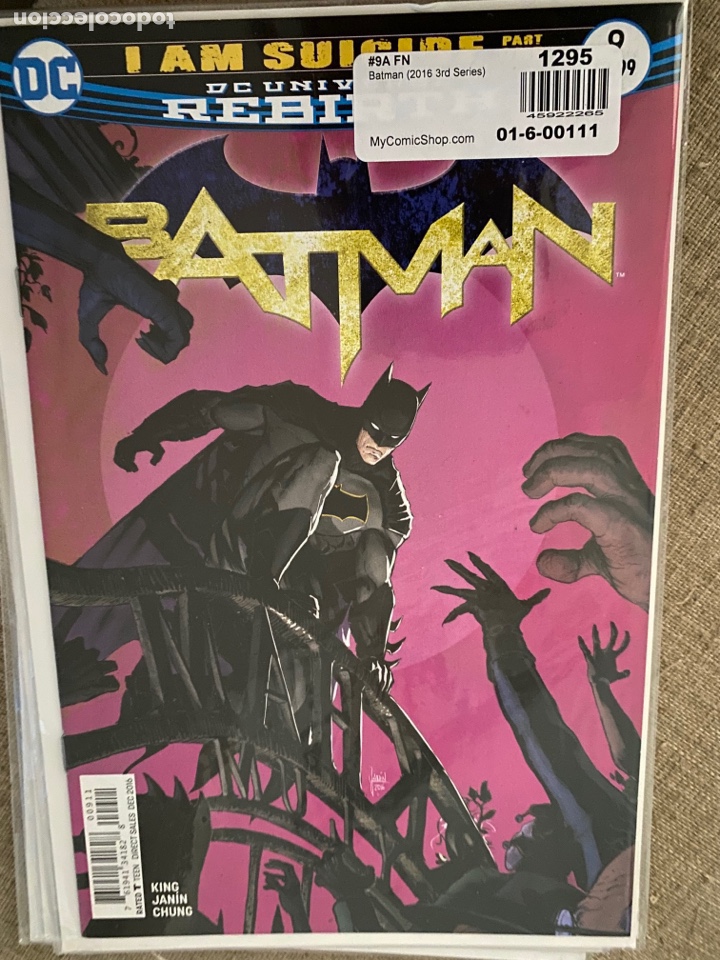 C&oacute;mics: BATMAN #9 (vol.3 2016) King Janin VF - Foto 1