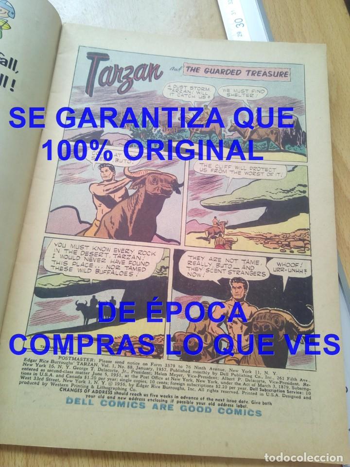 C&oacute;mics: TARZAN DELL 88 1957 U57 - Foto 2