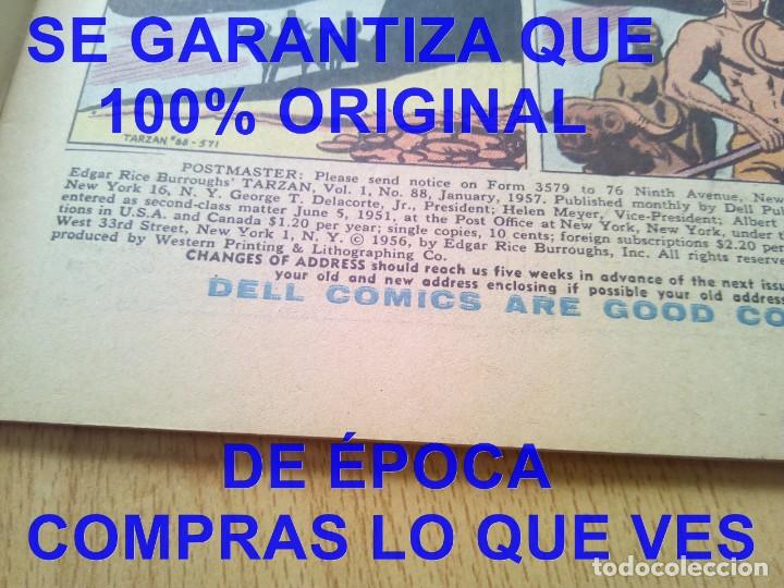 C&oacute;mics: TARZAN DELL 88 1957 U57 - Foto 3