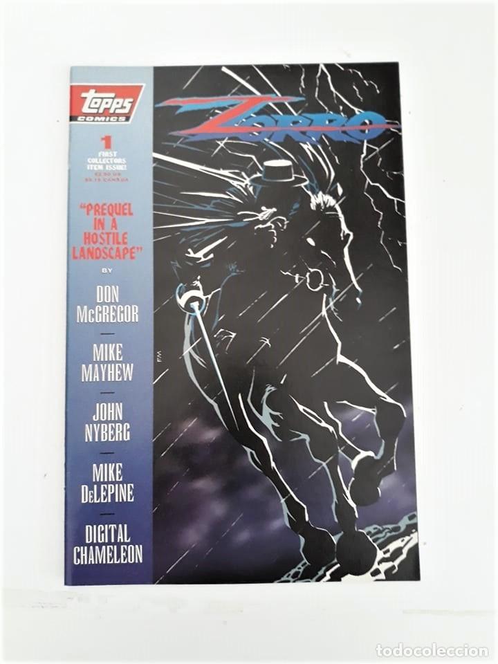 C&oacute;mics: ZORRO # 1 - DON mcGREGOR / MIKE MAYHEW - TOPPS COMICS - Foto 1