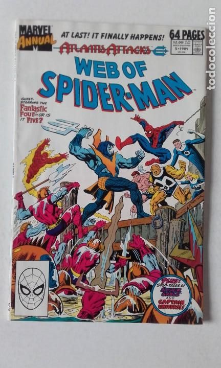 C&oacute;mics: Web of Spider-man, Atlantis attacks annual - Foto 1