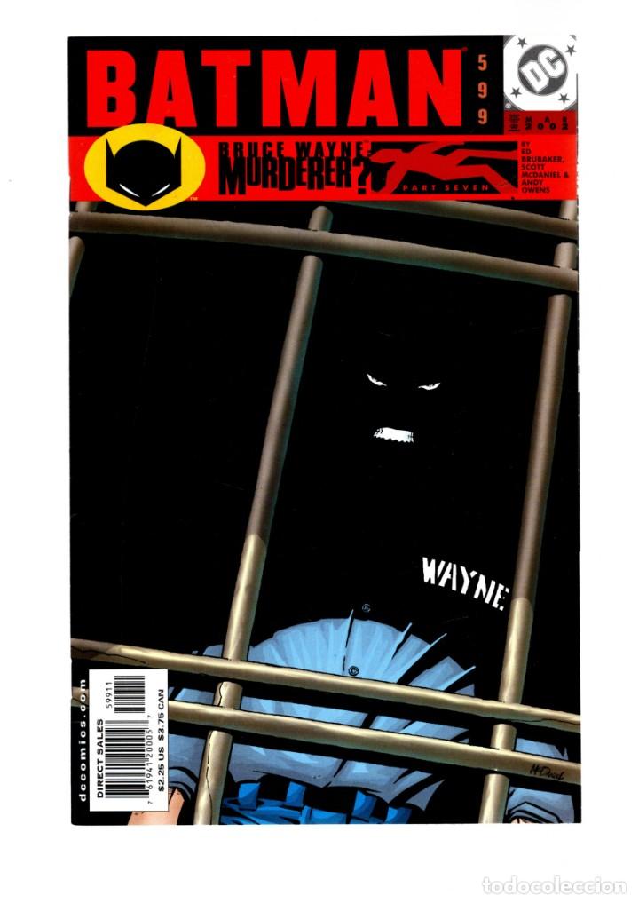 C&oacute;mics: BATMAN 599 - DC 2002 VFN+ / ED BRUBAKER & SCOTT MCDANIEL - Foto 1