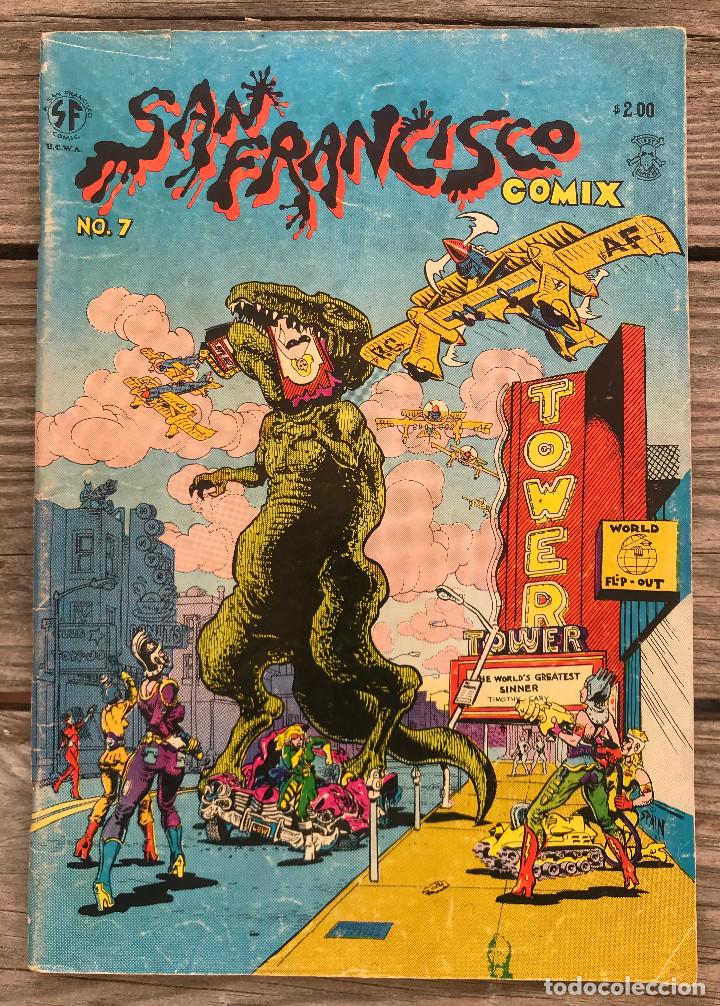 C&oacute;mics: San Francisco Comix #7. 1983. Spain Rodriguez. Underground - Foto 1