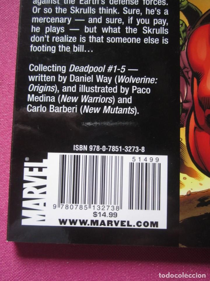 C&oacute;mics: DEADPOOL SECRET INVASION MARVEL COMIC EN INGLES L5 C41 - Foto 5