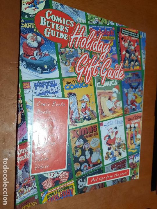 Comics: COMICS BUYER&acute;S GUIDE. HOLIDAY GIFT GUIDE. GRAPA. PAPEL PERI&Oacute;DICO. EN INGL&Eacute;S. BUEN ESTADO. DIFICIL