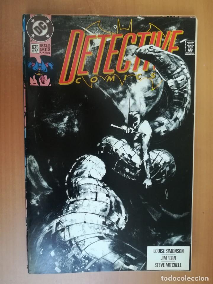 C&oacute;mics: DETECTIVE COMICS. N&ordm; 635. DC. USA - Foto 1
