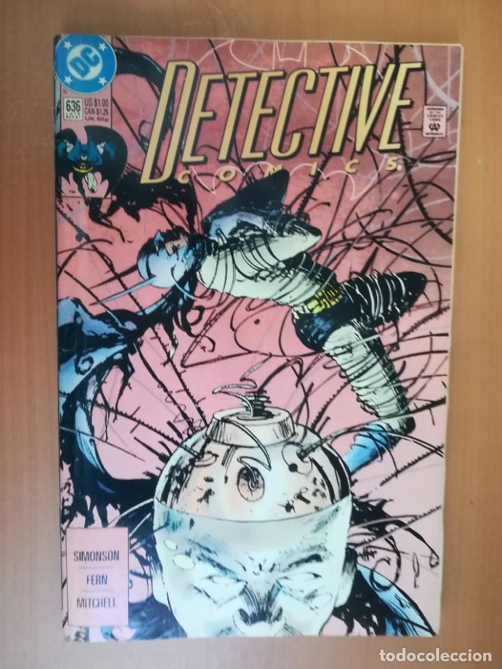 C&oacute;mics: DETECTIVE COMICS. N&ordm; 636. DC. USA - Foto 1