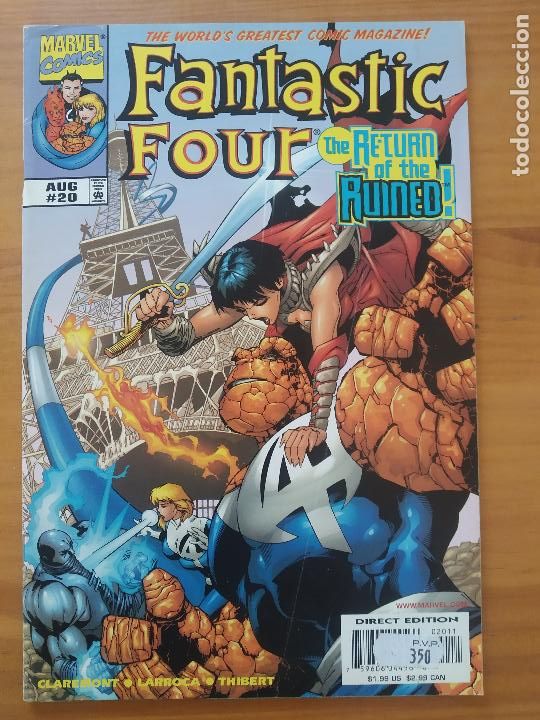 C&oacute;mics: FANTASTIC FOUR VOL. 3 # 20 - 1999 - EN INGLES - MARVEL (HH) - Foto 1