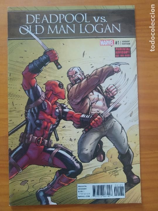 C&oacute;mics: DEADPOOL VS. OLD MAN LOGAN # 1 - VARIANT EDITION - 2017 - MARVEL - EN INGLES (HG) - Foto 1