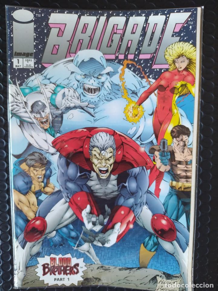 Comics : COMIC USA IMAGE-BRIGADE #1-VFN-BAGED