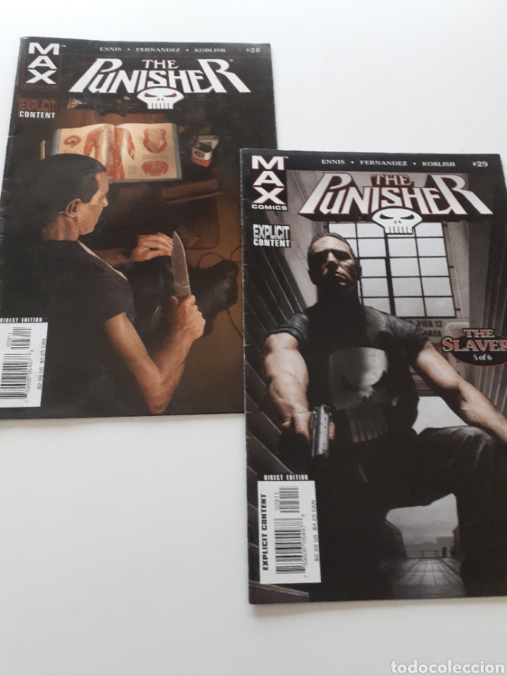 C&oacute;mics: The Punisher, #28 y #29, ingl&eacute;s 2006 - Foto 1
