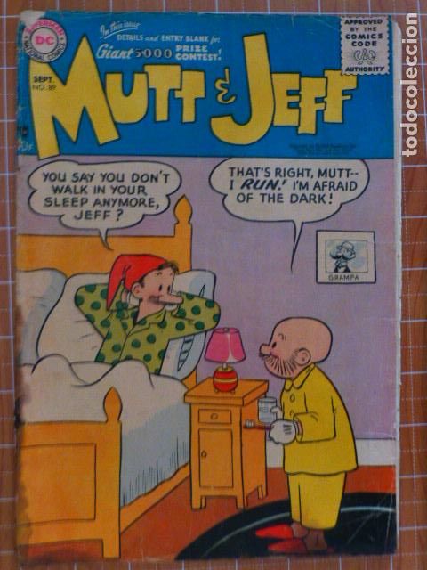 C&oacute;mics: MUTT& JEFF N&ordm; 89 1956 NATIONAL COMICS DC - Foto 1