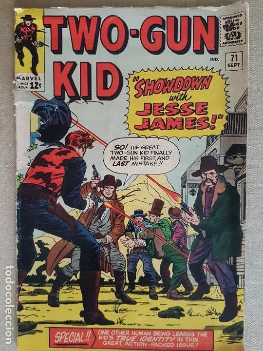 C&oacute;mics: TWO-GUN KID N&ordm; 71 1964 MARVEL COMICS - Foto 1